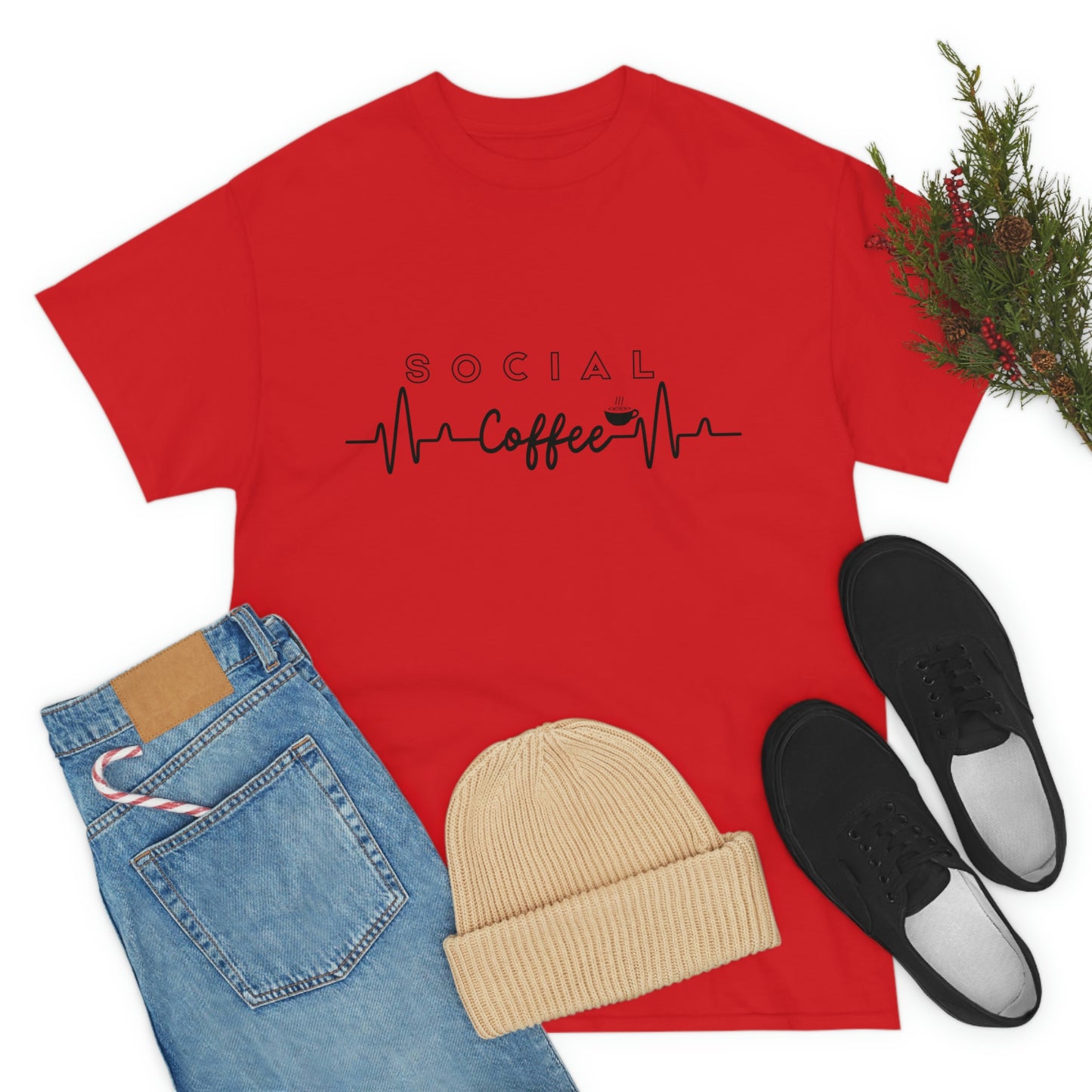 Social Coffee Cotton Tee