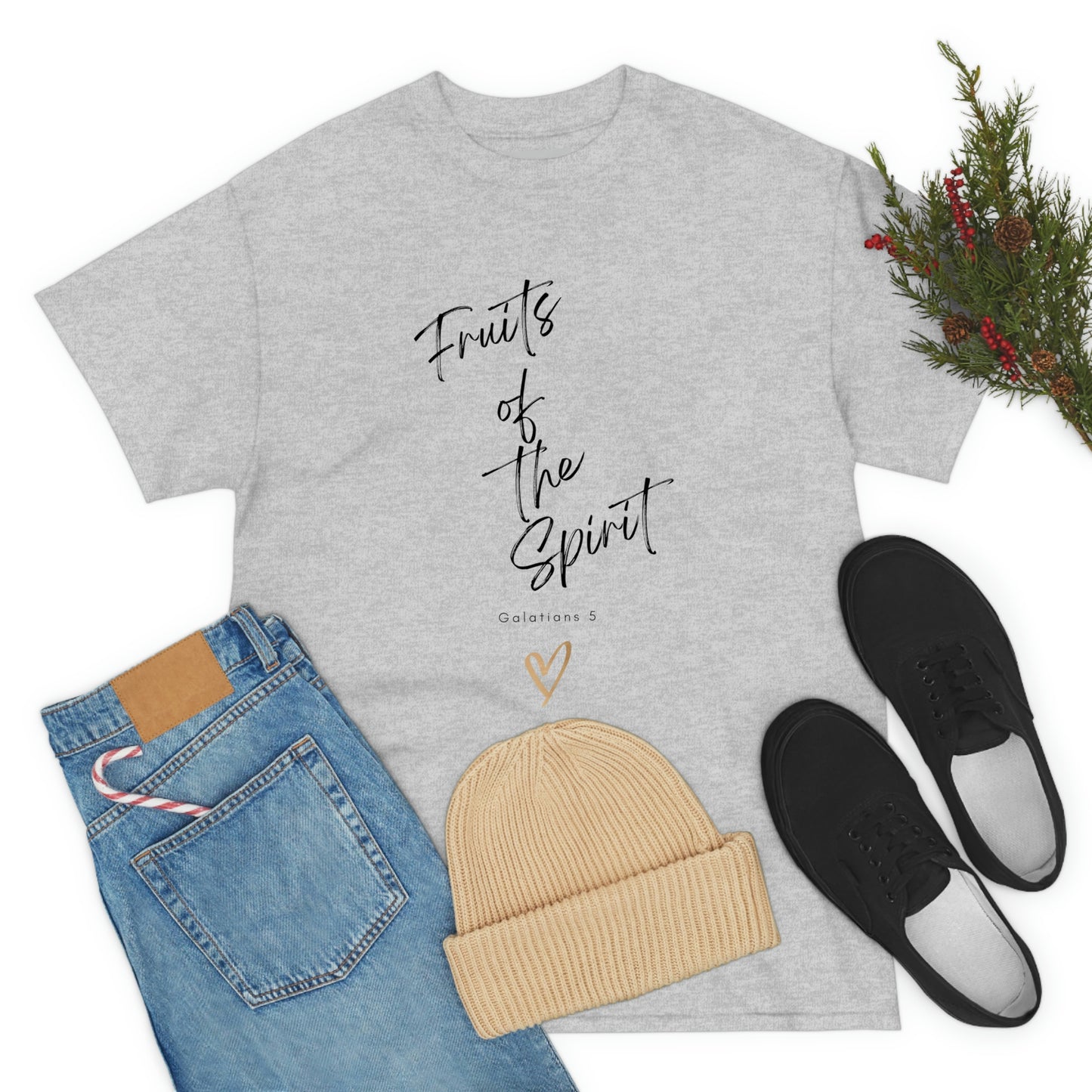 Fruits of the Spirit Men Cotton Tee
