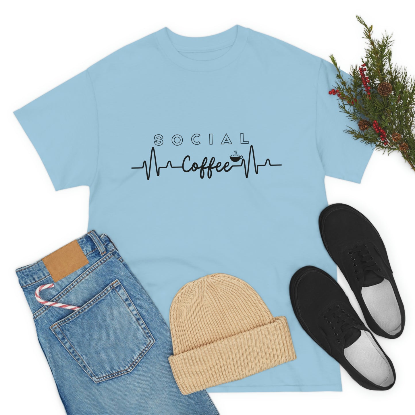 Social Coffee Cotton Tee