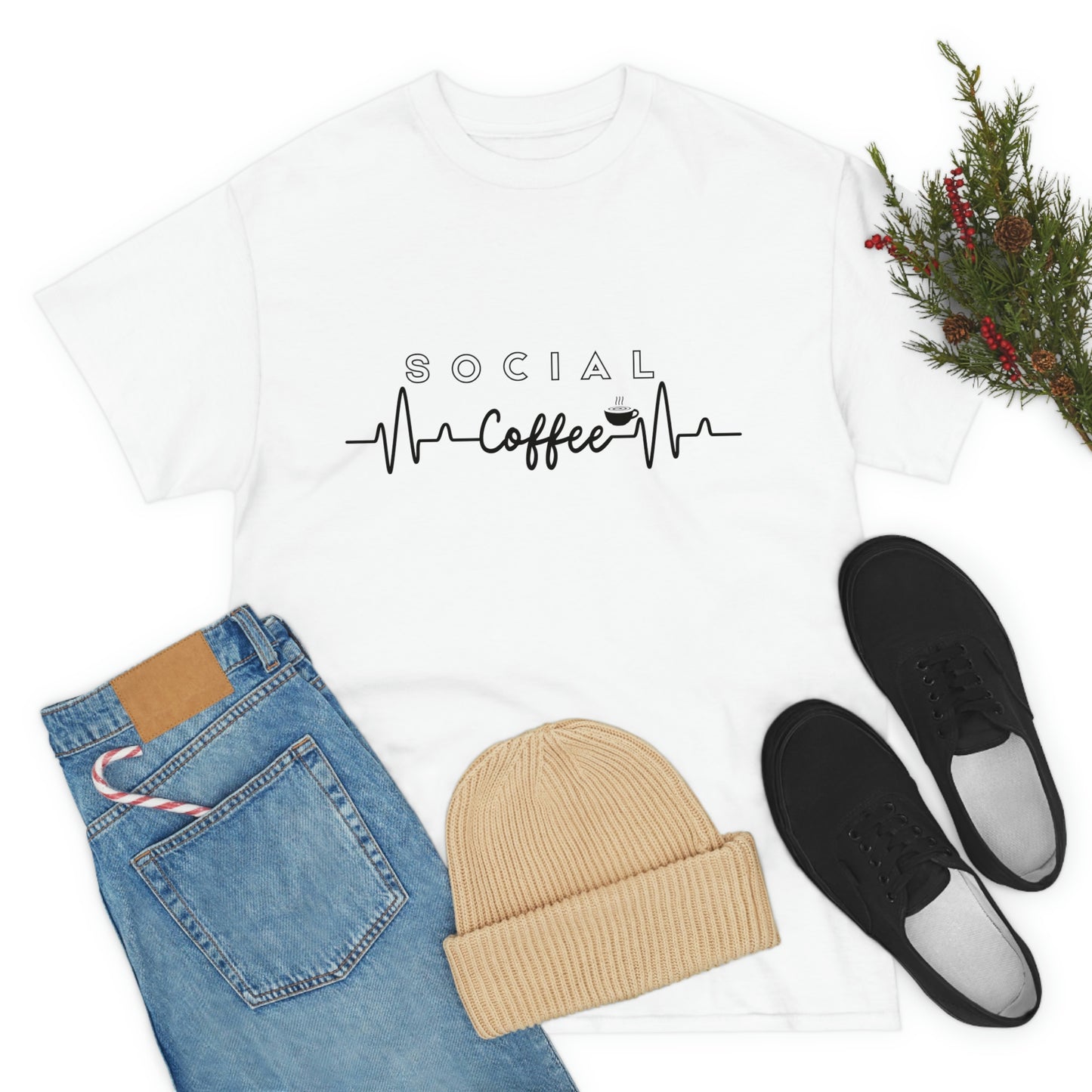 Social Coffee Cotton Tee