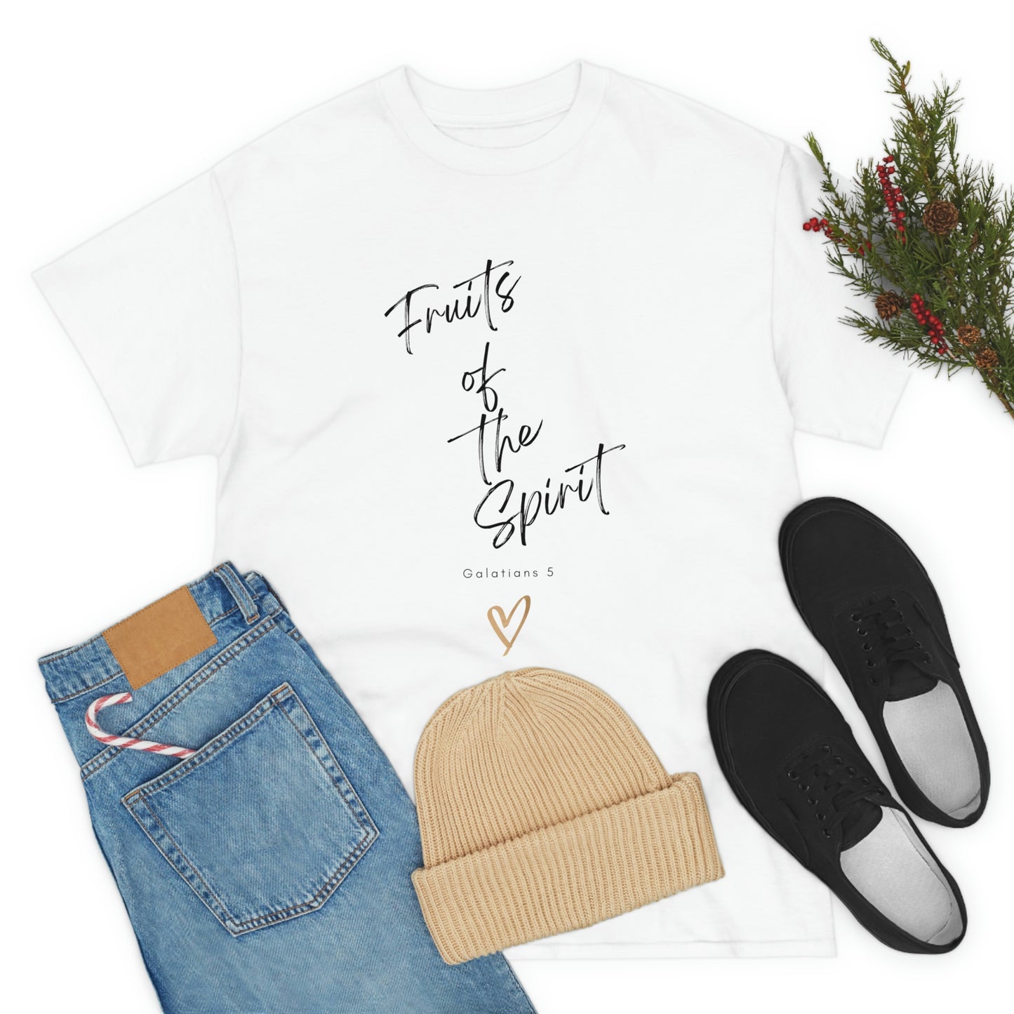 Fruits of the Spirit Men Cotton Tee